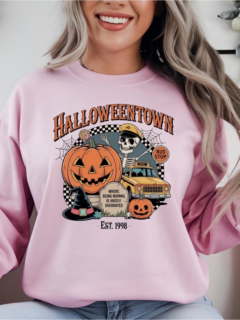 Halloweentown Custom Halloween Sweater